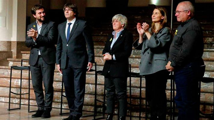 Informativo 24h - Puigdemont y cuatro exconsellers declaran este viernes ante un Tribunal belga