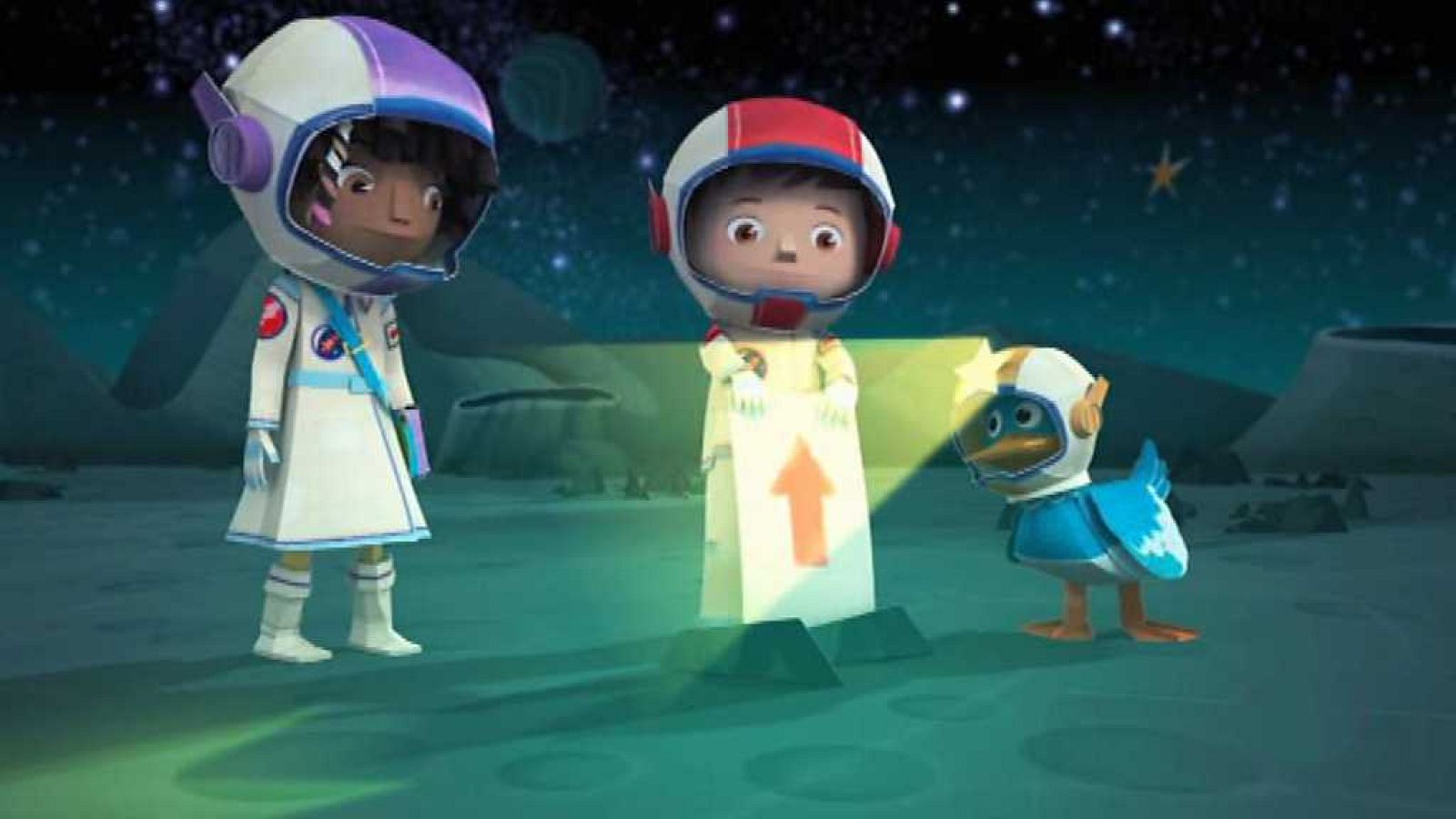 Misión lunar desplegable - Zack y Quack | Ver