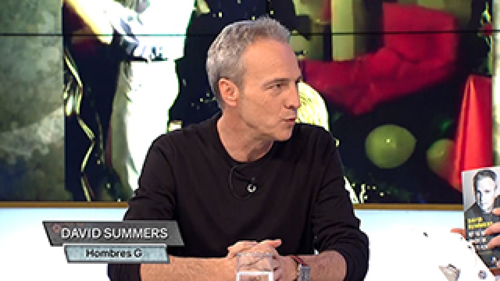 Nos visita David Summers, l�der de 'Hombres G', que nos presenta su nuevo libro