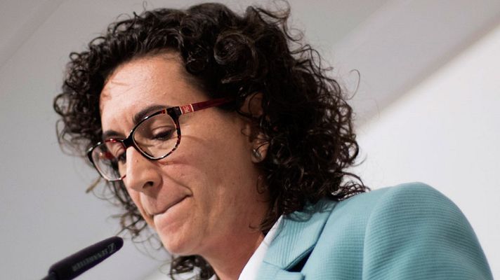 Telediario 1 - Marta Rovira afirma que el Gobierno amenazó con usar armas de fuego contra la población el pasado 1-O