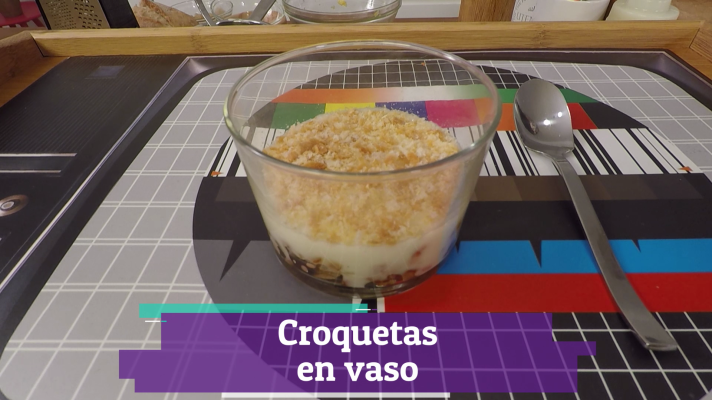PlayChez - Receta: croqueta en vaso