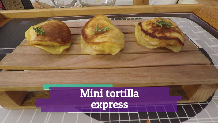 PlayChez - Receta: Minitortilla exprés