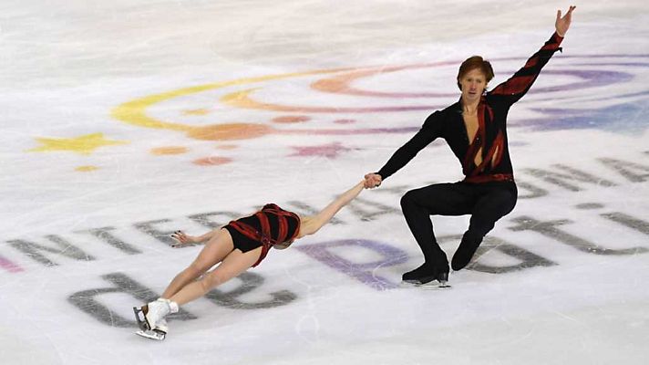 Patinaje sobre hielo - Internacionales de Francia - Programa corto parejas