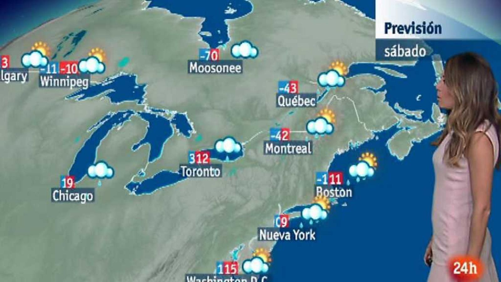 La tarde en 24 horas - El tiempo - 17/11/17 - ver ahora