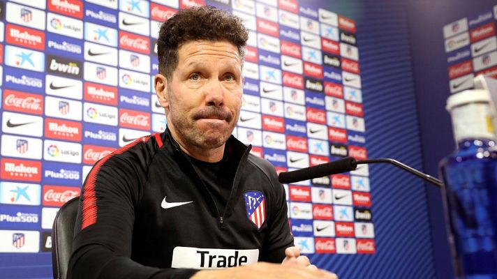 Telediario 1 - Simeone: "Me van a tener que aguantar un par de años más"