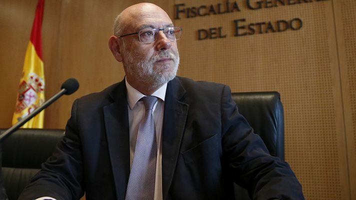 Telediario 1 - Muere José Manuel Maza, fiscal general del Estado