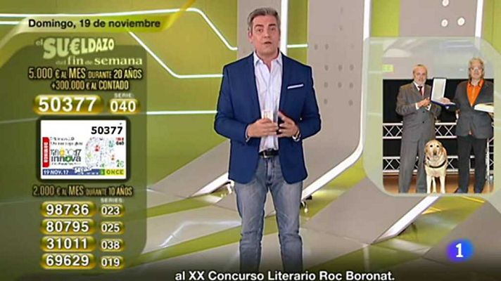 Sorteos ONCE - Sorteo ONCE - 19/11/17