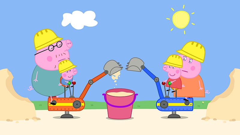 Digger world - Peppa Pig en inglés | Watch