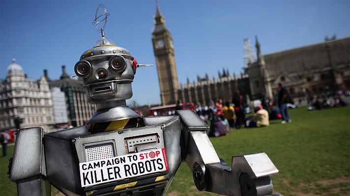 Telediario 1 - Científicos de todo el mundo piden a la ONU que prohíba los 'robots asesinos'