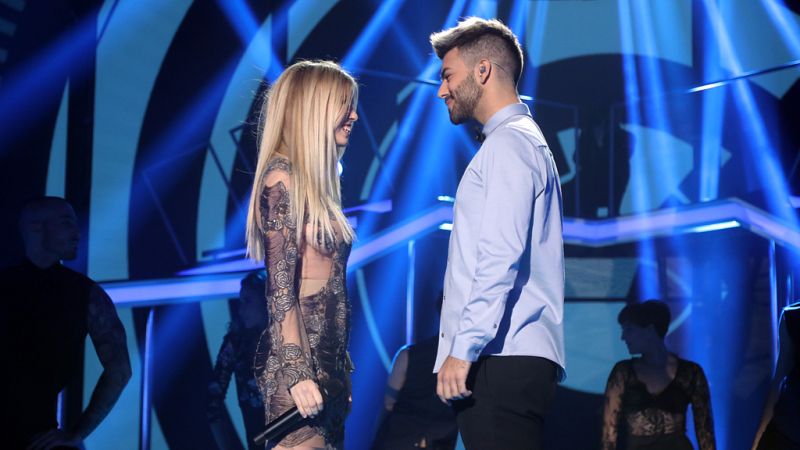 Operacin Triunfo - Nerea y Agoney cantan 'Symphony' en la Gala 4 de OT