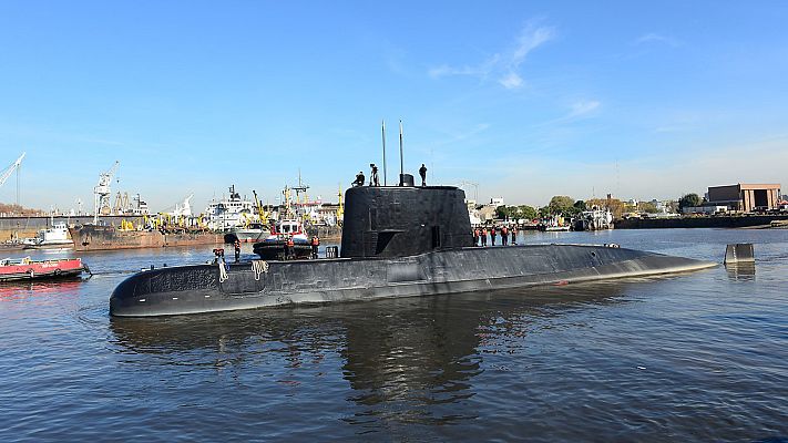 Telediario 1 - La Armada argentina descarta que el "ruido" detectado pertenezca al submarino desaparecido