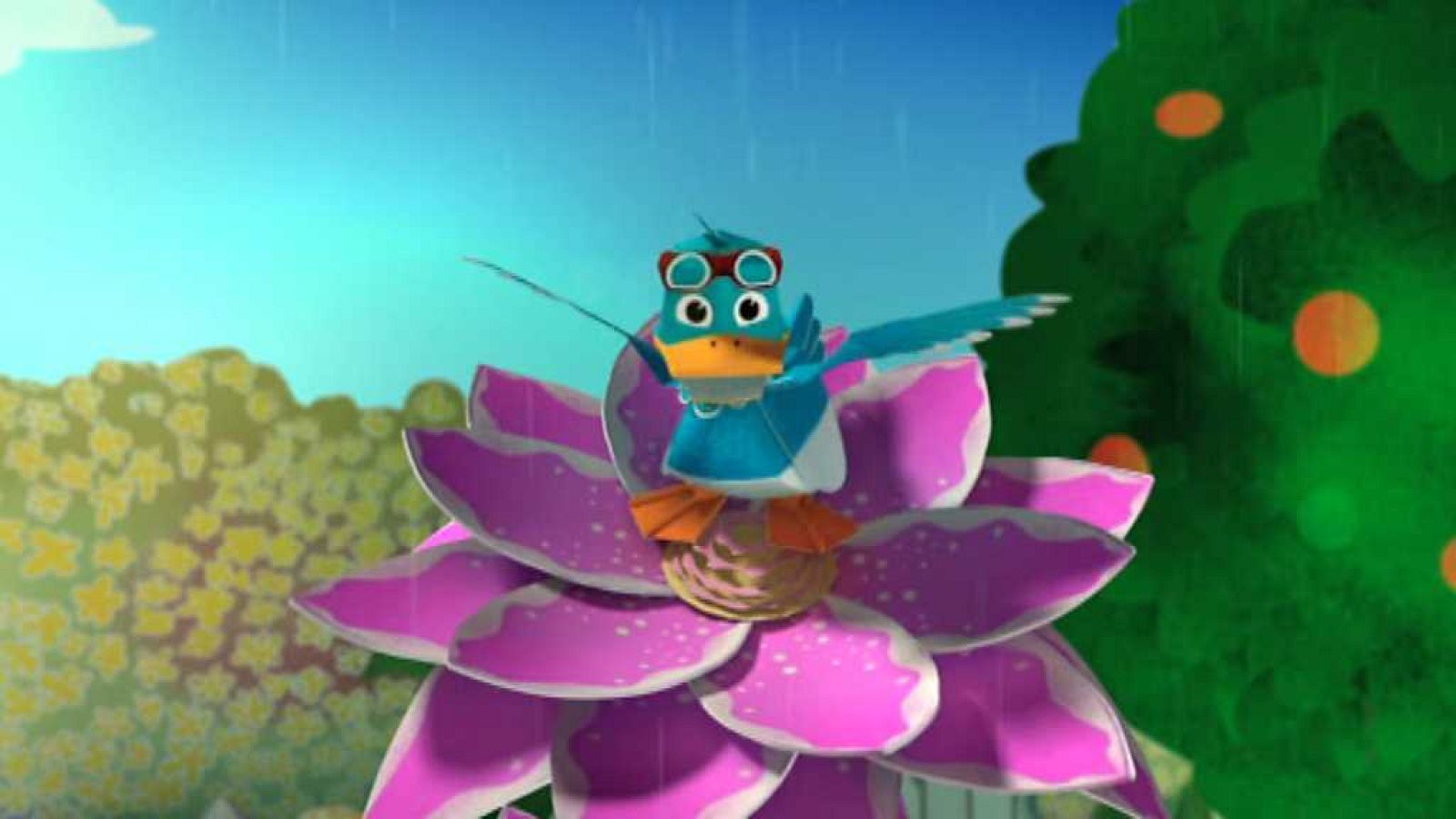 La flor desplegable - Zack y Quack | Ver