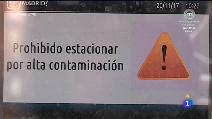 La mañana - Alta contaminación en Madrid
