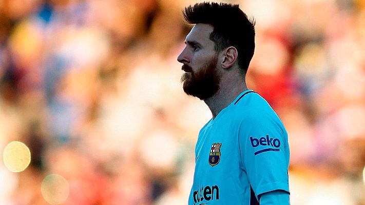 Telediario 1 - El Barça aterriza en Turín con la renovación de Messi sobre la mesa
