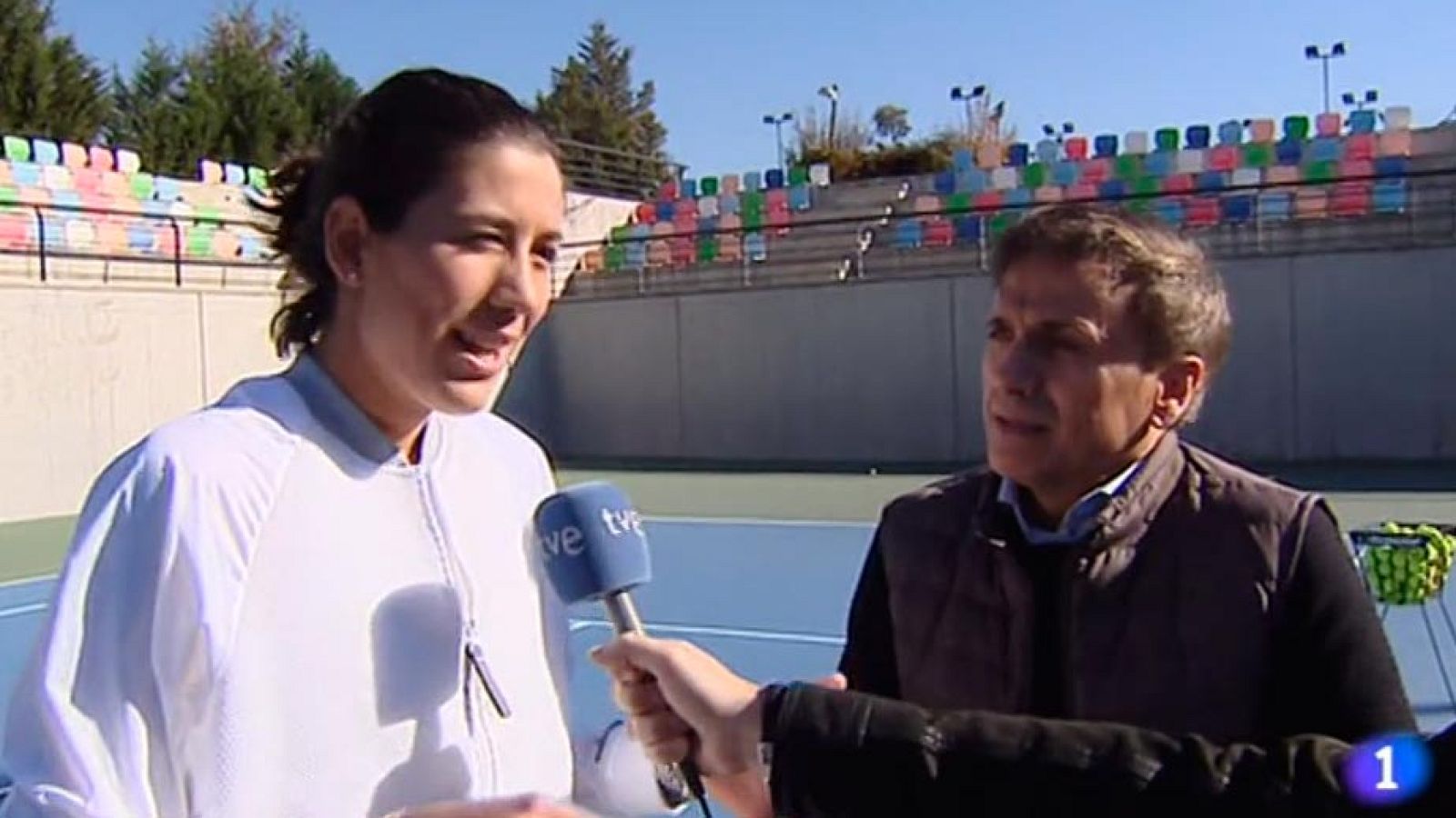 Garbiñe Muguruza y José Mota, juntos en Nochevieja | Ver