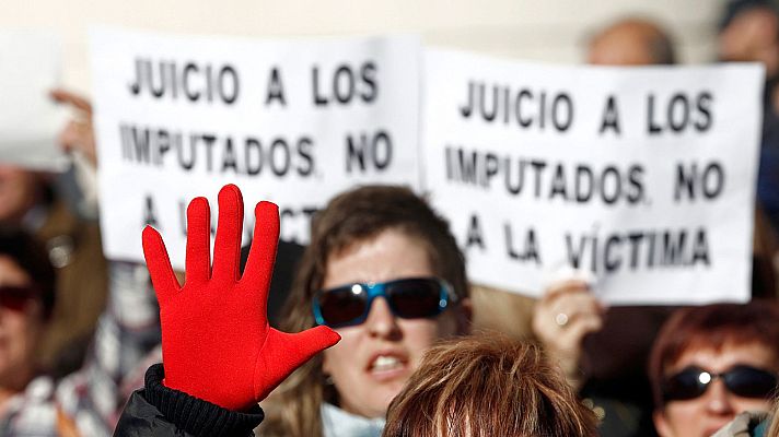 Telediario 1 - Uno de los acusados de la violación múltiple en los sanfermines reconoce que no hubo consentimiento verbal