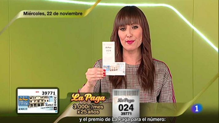 Sorteos ONCE - Sorteo ONCE - 22/11/17