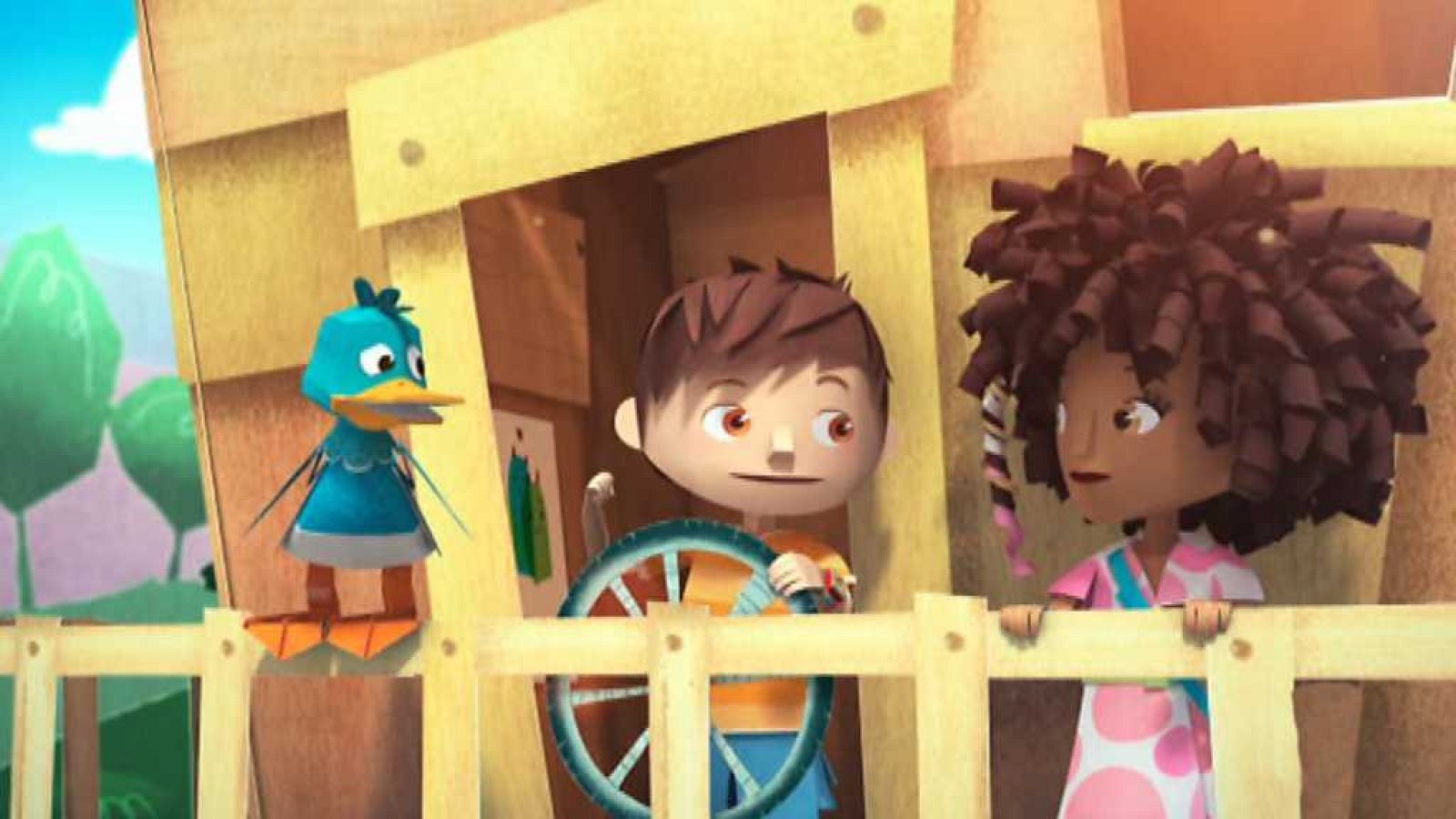 La casita del árbol - Zack y Quack | Ver