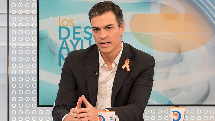 Los desayunos - Sánchez aboga por no pactar ni con independentistas ni con Ciudadanos por ser "la media naranja del PP"
