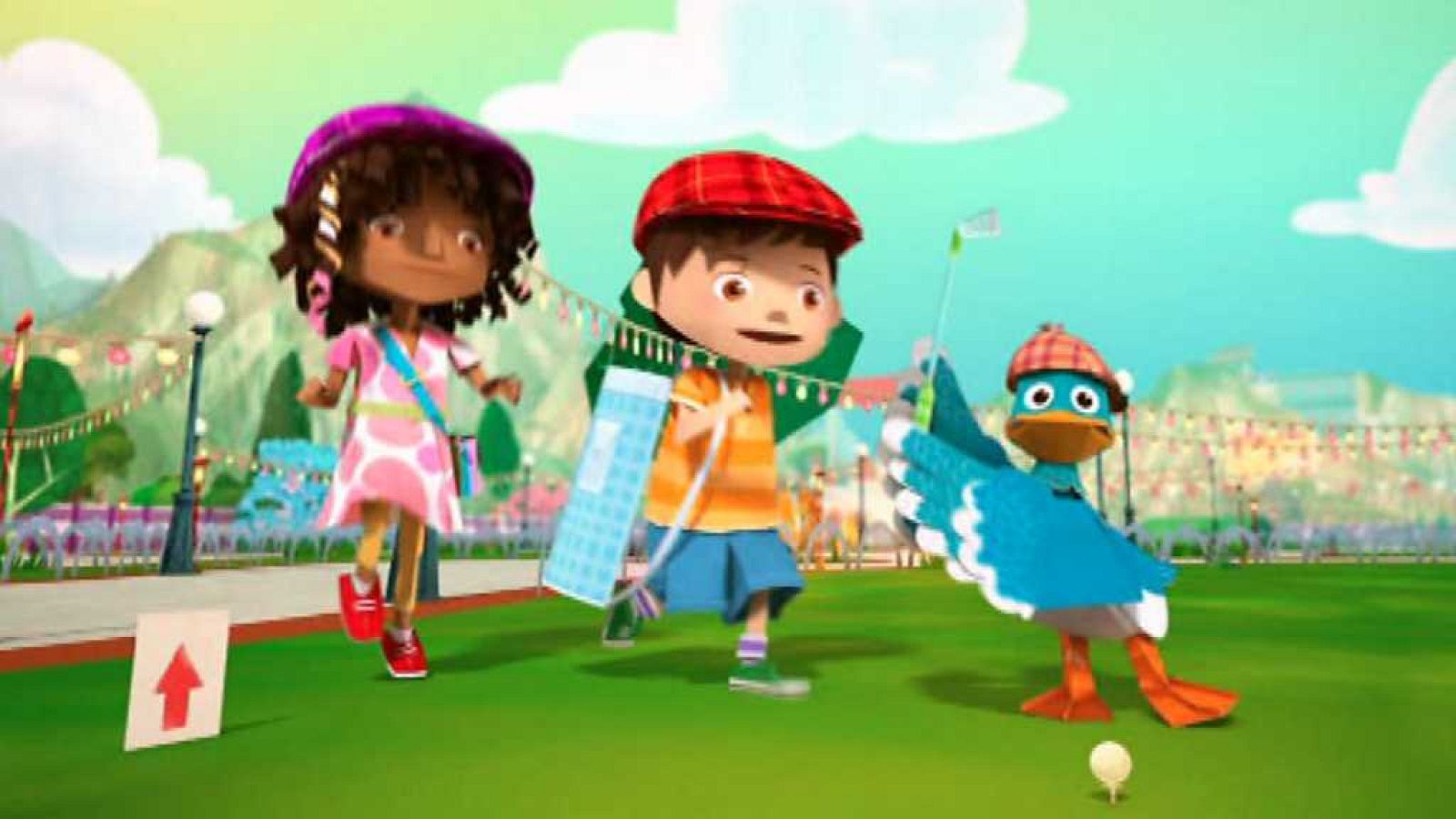 Golf desplegable - Zack y Quack | Ver