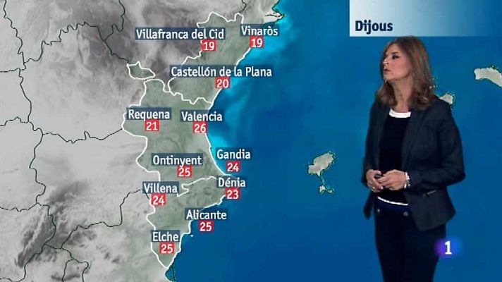 L'informatiu - Comunitat Valenciana - El tiempo en la Comunidad Valenciana - 23/11/17