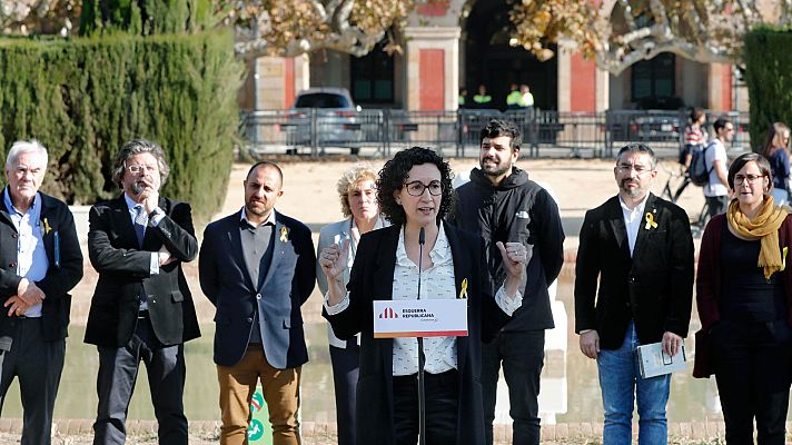 Telediario 1 - El PDeCat y ERC quieren negociar la independencia y el PP avisa de que no es negociable