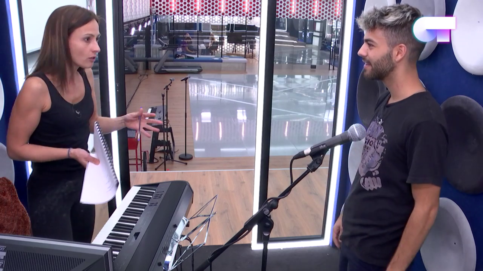 Operación Triunfo - Agoney ensaya 'Rise like a phoenix'