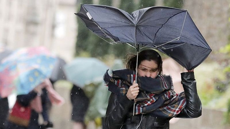 Precipitaciones en el noroeste y en Canarias