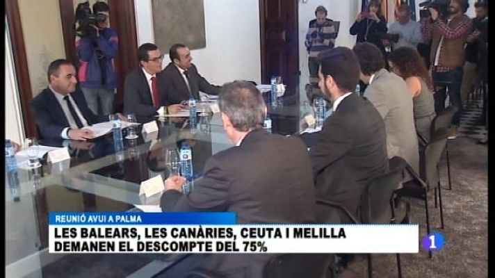 Informatiu Balear - Acord per exigir el descompte del 75%