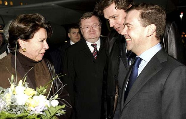  - Medvedev llega a España