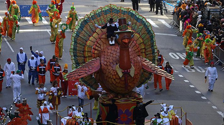 Telediario 1 - Estados Unidos celebra el Día de Accion de Gracias, su fiesta más familiar
