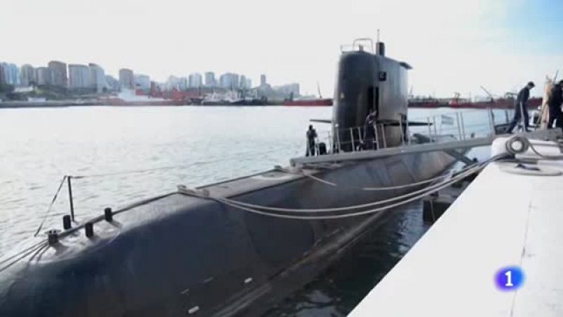 La búsqueda del submarino se concentra en 50 kilómetros cuadrados.