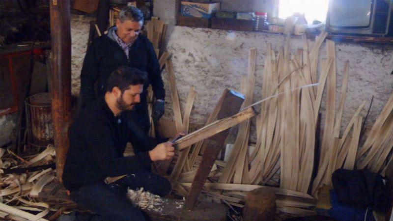 Aquí la tierra - Cestero, oficio de campo