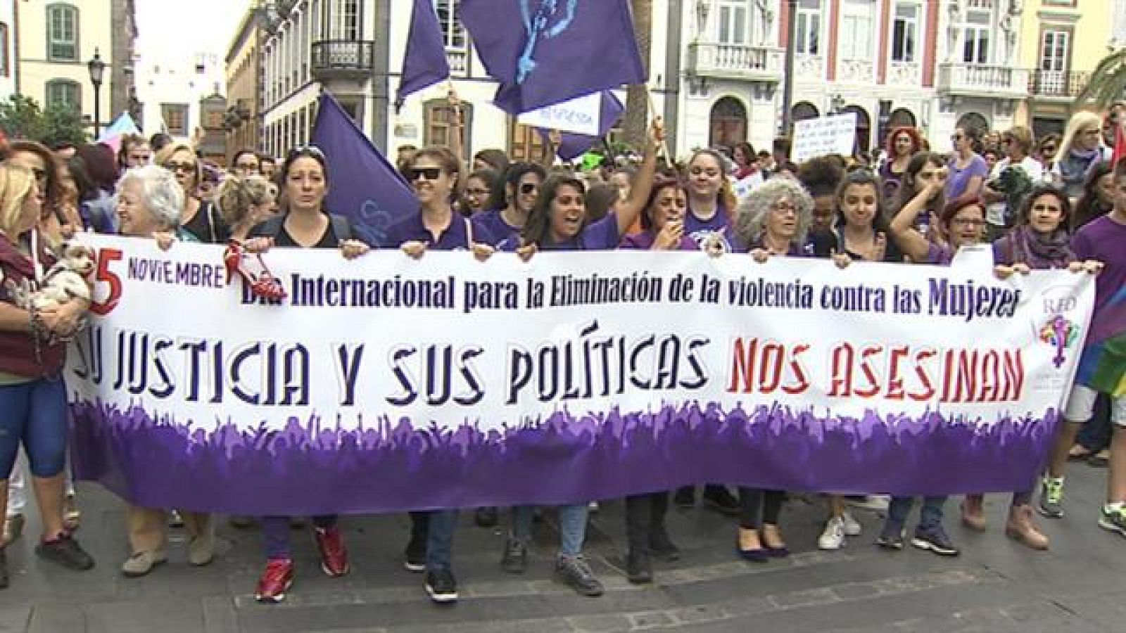 Las Palmas de Gran Canaria dice NO a la Violencia Machista