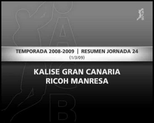 Baloncesto en RTVE - Kalise GC 89-65 Ricoh Manresa