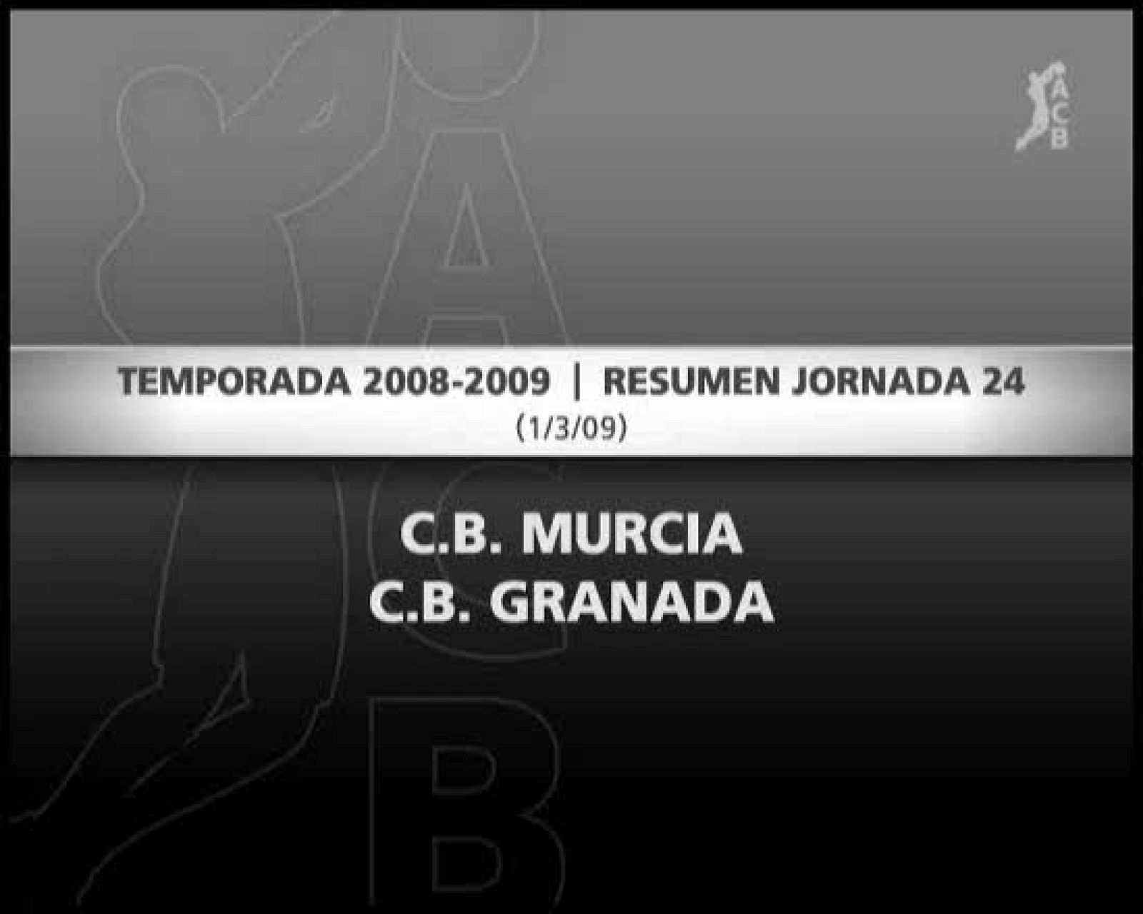 CB Murcia 78-75 CB Granada - Baloncesto en RTVE | Ver