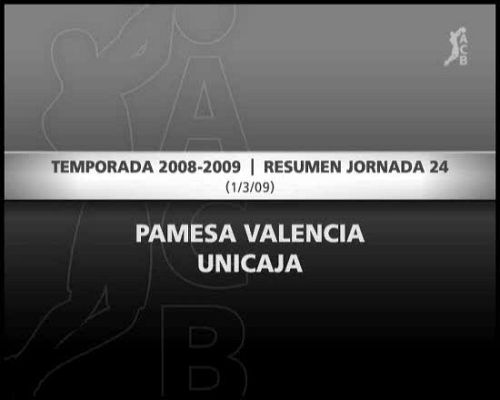 Baloncesto en RTVE - Pamesa Valencia  79-83 Unicaja