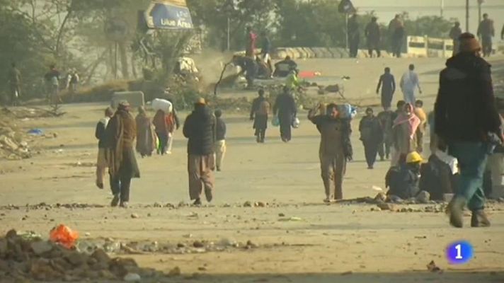 Telediario 1 - En Pakistán reclaman la dimisión del ministro de justicia por blasfemia