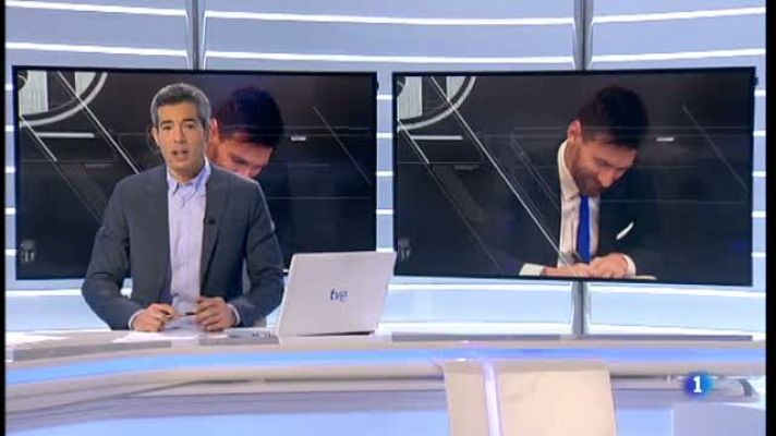 L'Informatiu - El Barça renova Messi fins l'any 2021