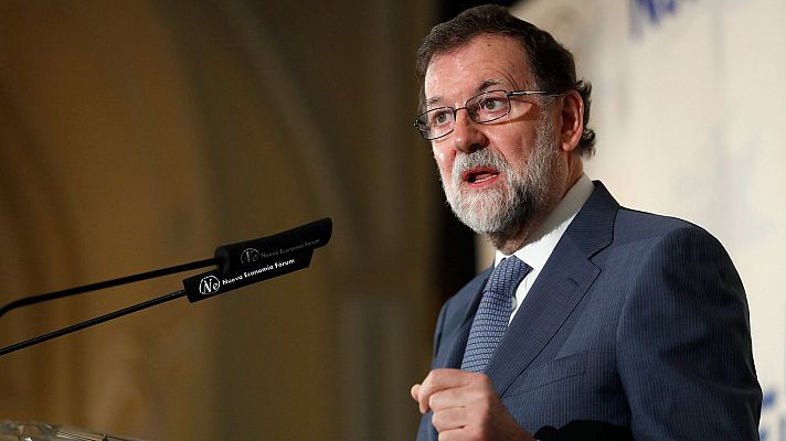 Informativo 24h - Rajoy responde a Puigdemont: "Es absurdo pretender que Cataluña salga de la Unión Europea"