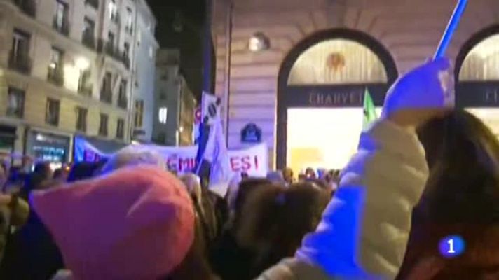 Telediario 1 - Polémica en Francia por la edad de consentimiento sexual, que no está establecida en ese país.