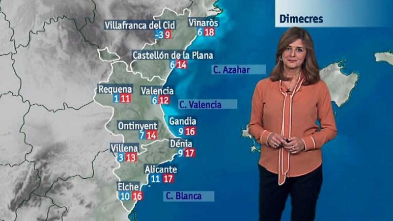 El tiempo en la Comunidad Valenciana - 28/11/17 - ver ahora