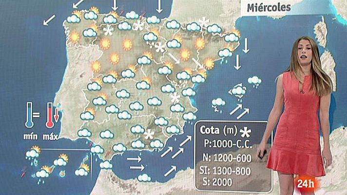 El tiempo - Lluvias fuertes en el norte y Andalucía y frío polar