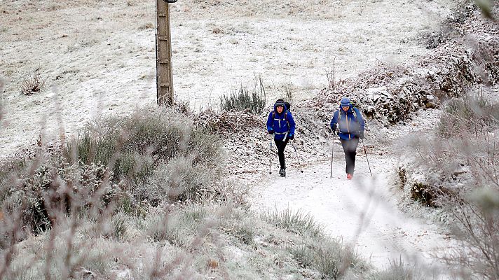 Telediario 1 - El temporal de nieve pone en alerta a las autonomías del norte peninsular