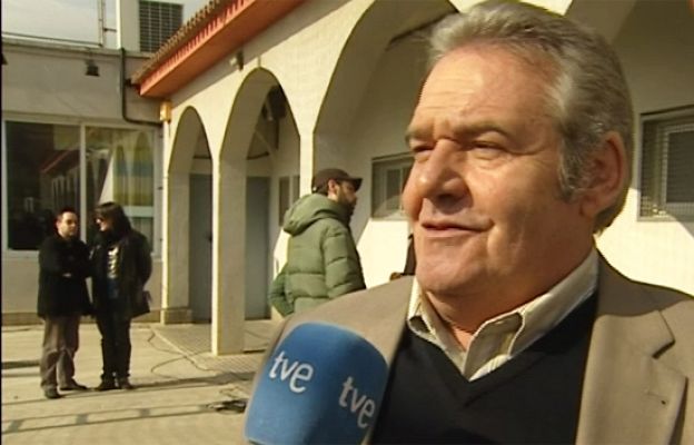 Pelotas - El actor Ángel de Andrés y 'Flo'