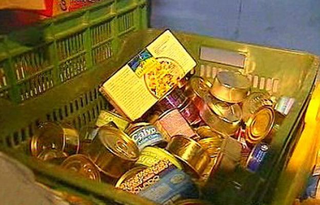 España Directo - Bancos de alimentos casi vacíos