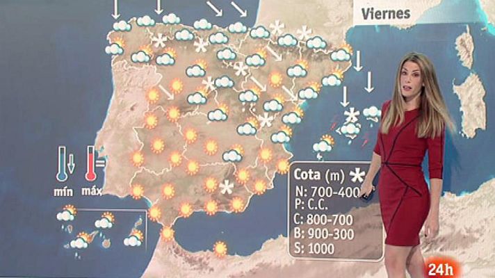 El tiempo - Frío polar y nevadas