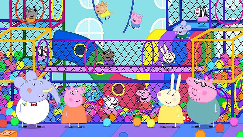 El parque de bolas - Peppa Pig | Ver