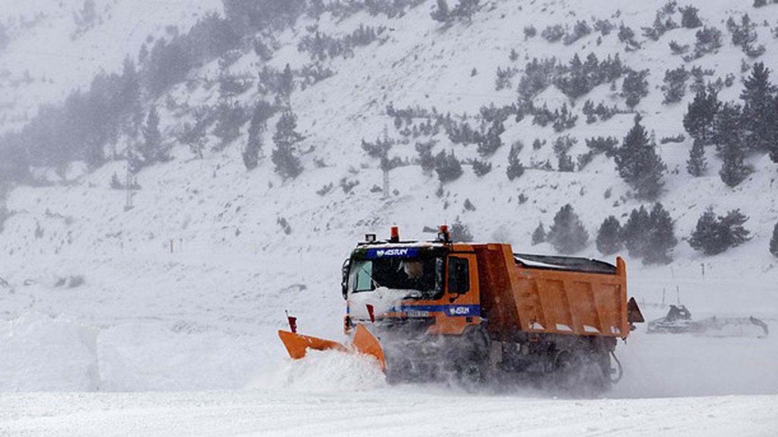 Nuevas nevadas en Pirineos y Baleares