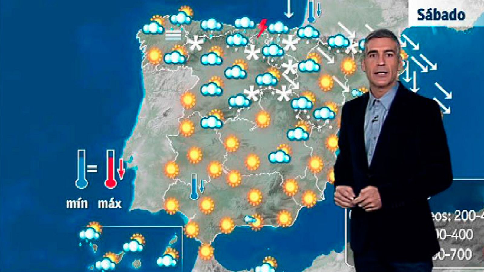 Se registrarán nevadas por debajo de los 400 metros en el norte peninsular y Baleares